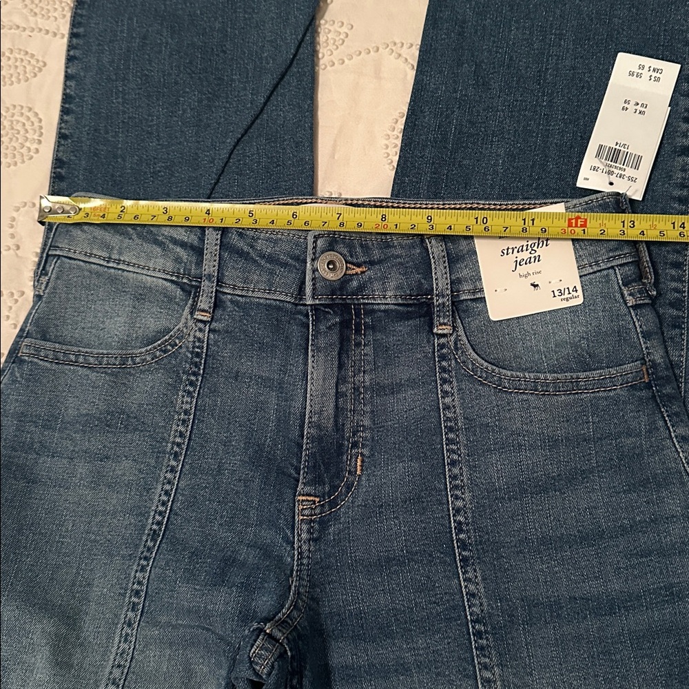 Abercrombie Kids Light Blue Denim Jeans - Picture 3 of 8